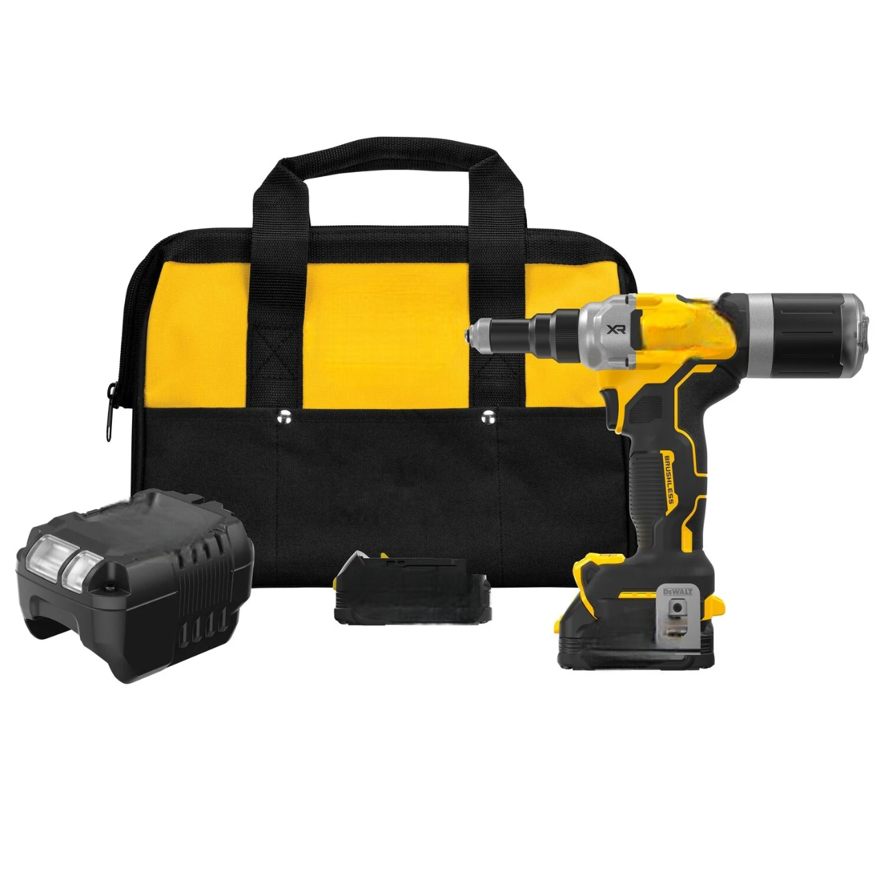 20V MAX XR Brushless 1/4 in. Rivet Tool POWERSTACK 1.7Ah Kit