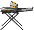 Corded High Capacity 10-Inch Wet Tile Saw and Stand Combo
