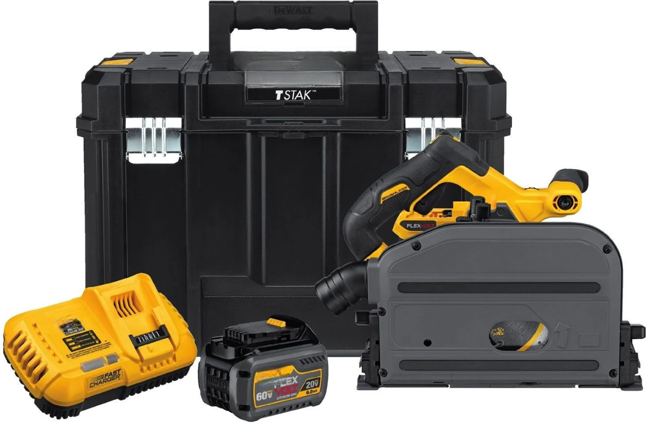 Cordless FlexVolt Track Saw 6.0Ah Kit