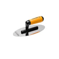 Co.Me Professional Stainless Steel Marmorino Trowel Oval Shape With Rubber Handle
