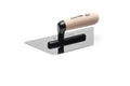 Co.Me Professional Stainless Steel Rhombus Shape Marmorino Trowel With Wooden Handle
