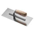 Pennelli Tigre Professional Rectangular Steel Trowel With Wooden Handle (11")