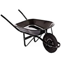 Heavy-Duty Steel Wheelbarrow